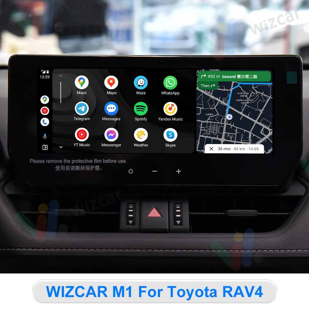 Toyota Corolla Cross Camry Levin WIZCAR M1 Android Auto Support Google