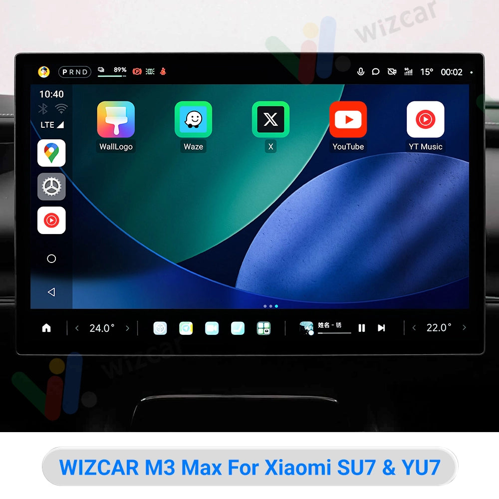 Xiaomi SU7 / YU7 (2024-2026) WIZCAR M3 Max Android Ai Box | Wireless M